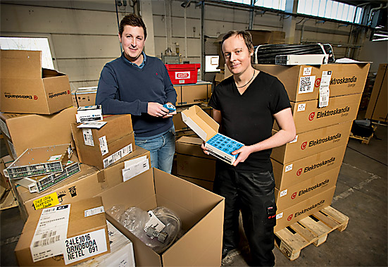 ”Det är enklare att hålla koll nu när Elektroskandia projektpackar”