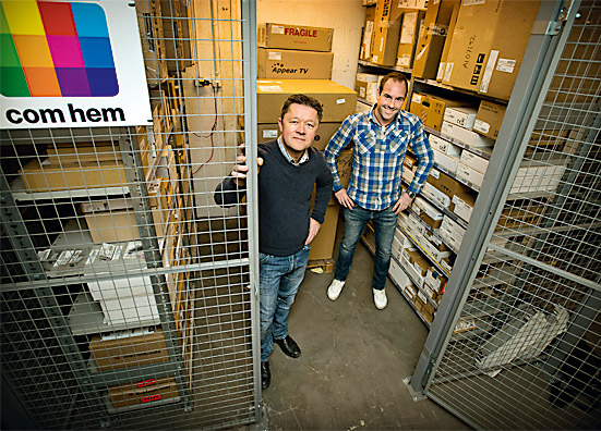 Elektroskandia sköter logistiken åt Com Hem