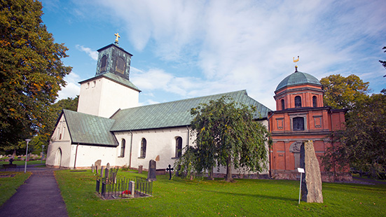 Trådlöst brandlarm skyddar anrik kyrka
