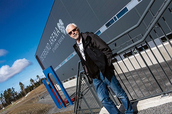 Hög säkerhet vid Östersund Arena