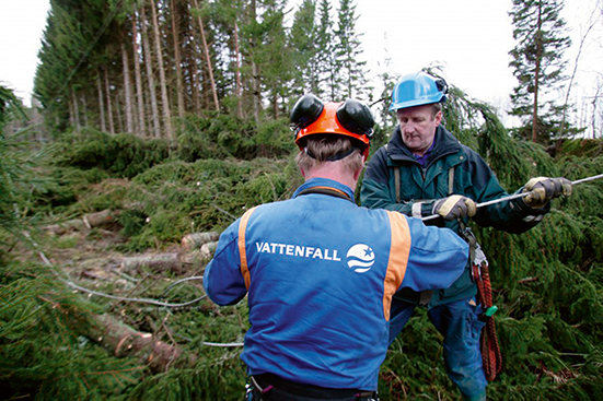 Vattenfall miljardsatsar på elnät i norra Sverige