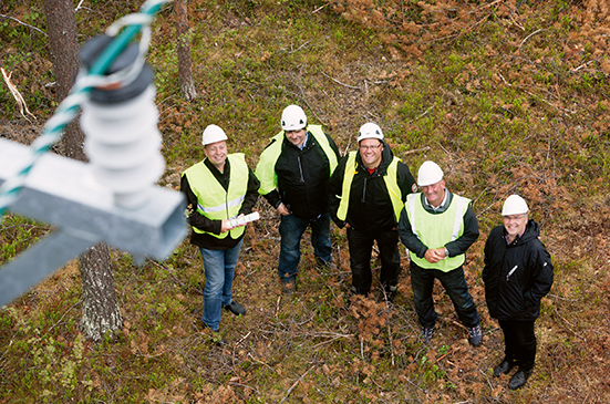 Vattenfall valde ny stödisolator i komposit