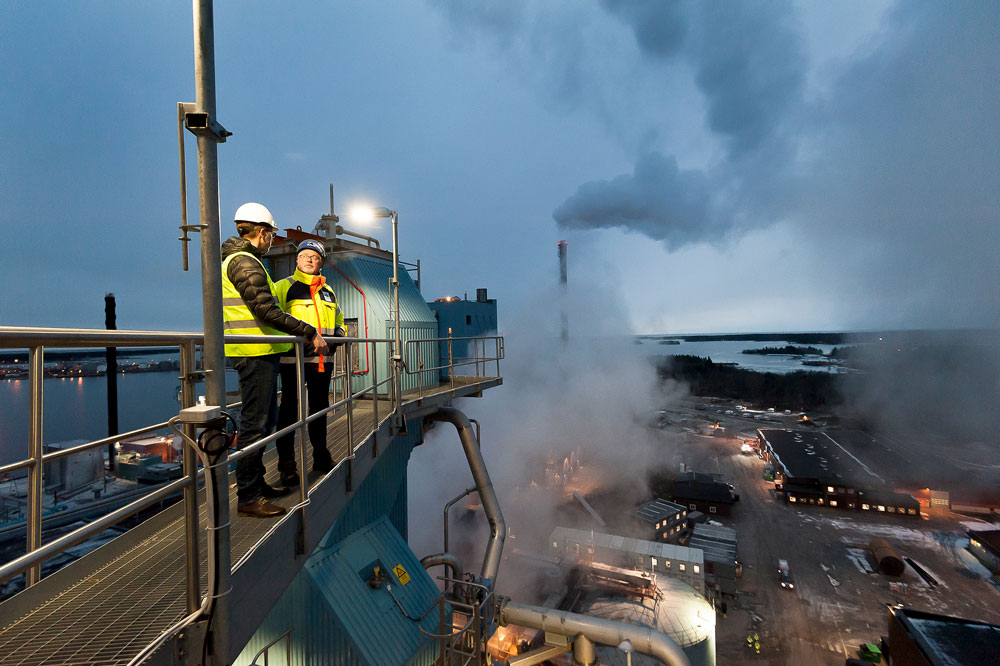 SCA Obbola valde Cebe belysning till det nya kokeriet