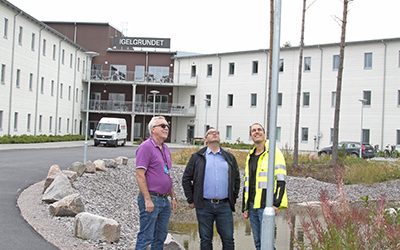 Solel ger energi till Elektroskandias nya logistikcenter