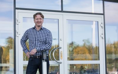 Högsta säkerhet vid Elektroskandias nya logistikcenter