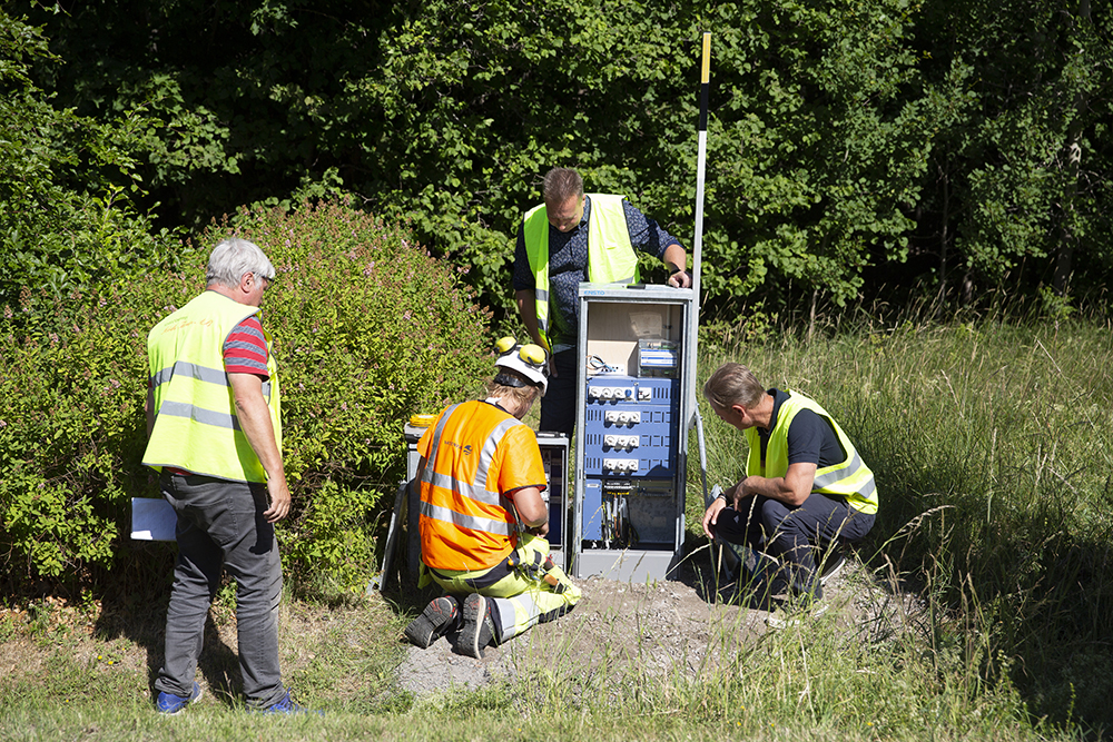 Leverans av gatubelysningsskåp till Vattenfall Services