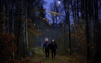 ”Nu kan alla som bor här hålla sig i form och motionera även när det inte är dagsljus”