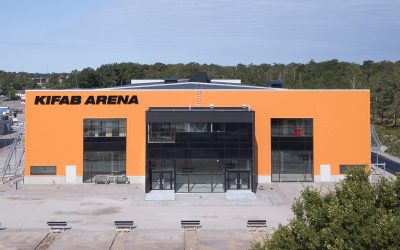 KIFAB Arena tar form – Elektroskandia levererar all elmateriel