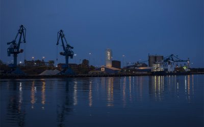 Oxelösunds Hamn investerar i ny belysning