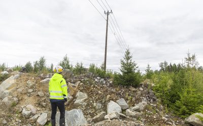 Miljön i fokus vid uppgradering av elnätet i Smedjebacken
