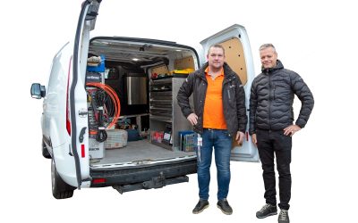 Nytt koncept – Kundunikt lager i bil