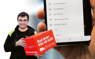 Vi levererar till ditt projekt inom en timme med ES-Xpress