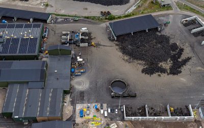 Wille installerade nordens största anläggning för däckåtervinning