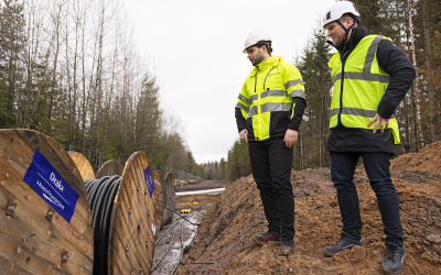Närproducerad kabel till fördelningsstationer