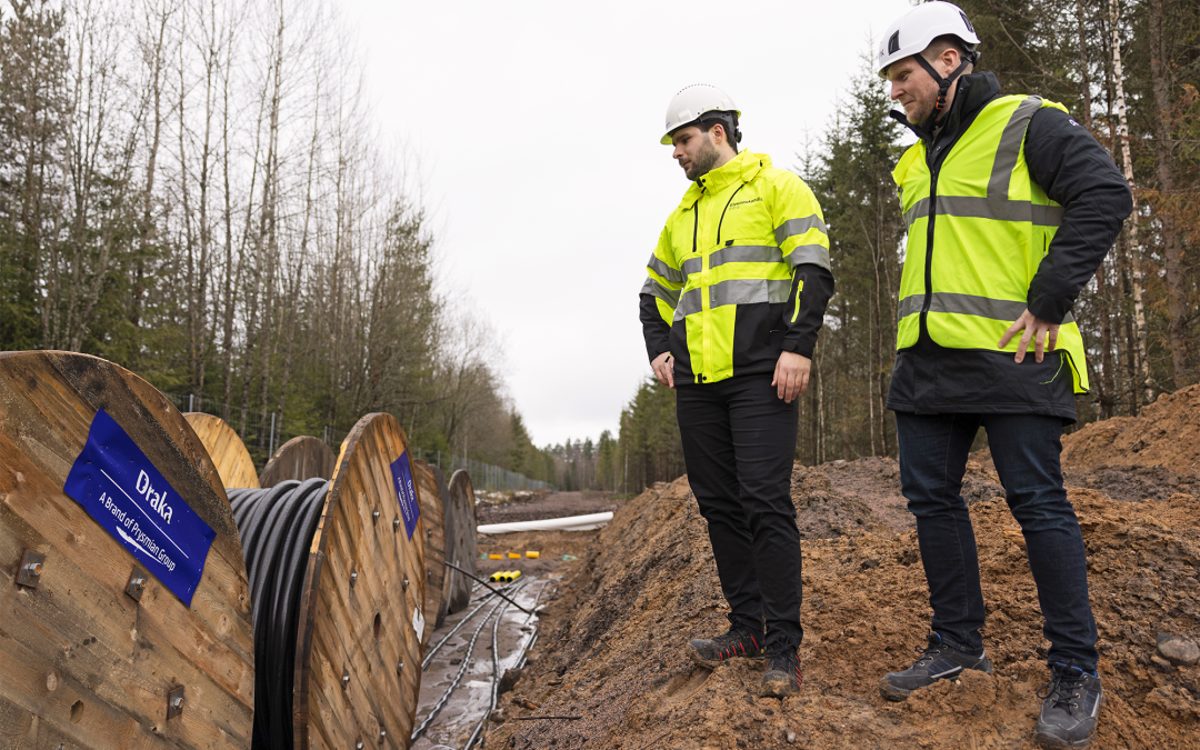 Närproducerad kabel till fördelningsstationer