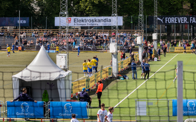 Temperaturen stiger inför årets Gothia Cup