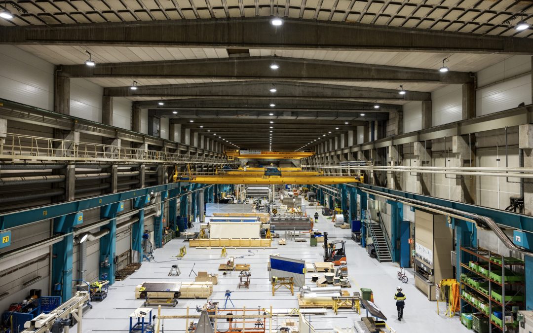 Byte av industribelysning på rekordtid