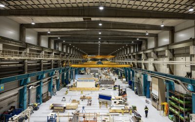 Byte av industribelysning på rekordtid