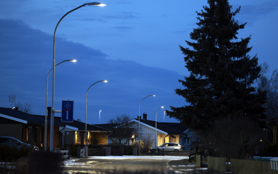 Mot ljusare tider med ny gatubelysning i Tidaholm
